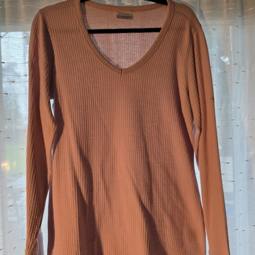 Columbia Women's Long Sleeve Tee - Light Pink